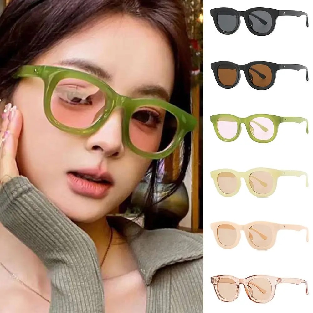 ��Ʈ�� �α� �簢�� ���۶� UV400 ��ä�ο� ��ũ ���� ���� �׸� ���۶� ���� �� ������